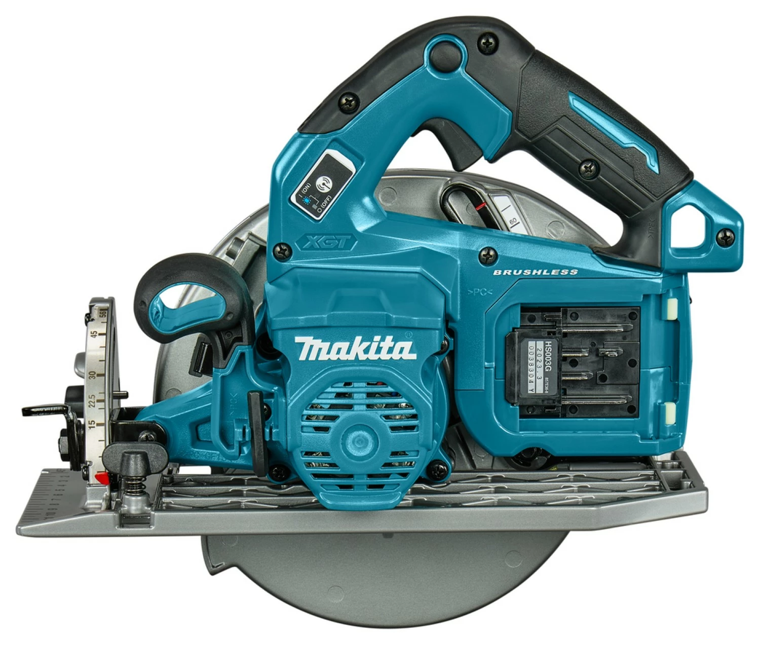 Makita HS003GZ XGT 40V Max Li-Ion Accu Cirkelzaag Body - 190x68,5mm - Koolborstelloos thumbnail 4
