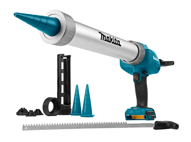 Makita DCG180ZXK 18V Li-Ion Accu Lijm- En Kitspuit Body Incl. Kokerhouder- En Worsthouder In Koffer - Detailed view of the product