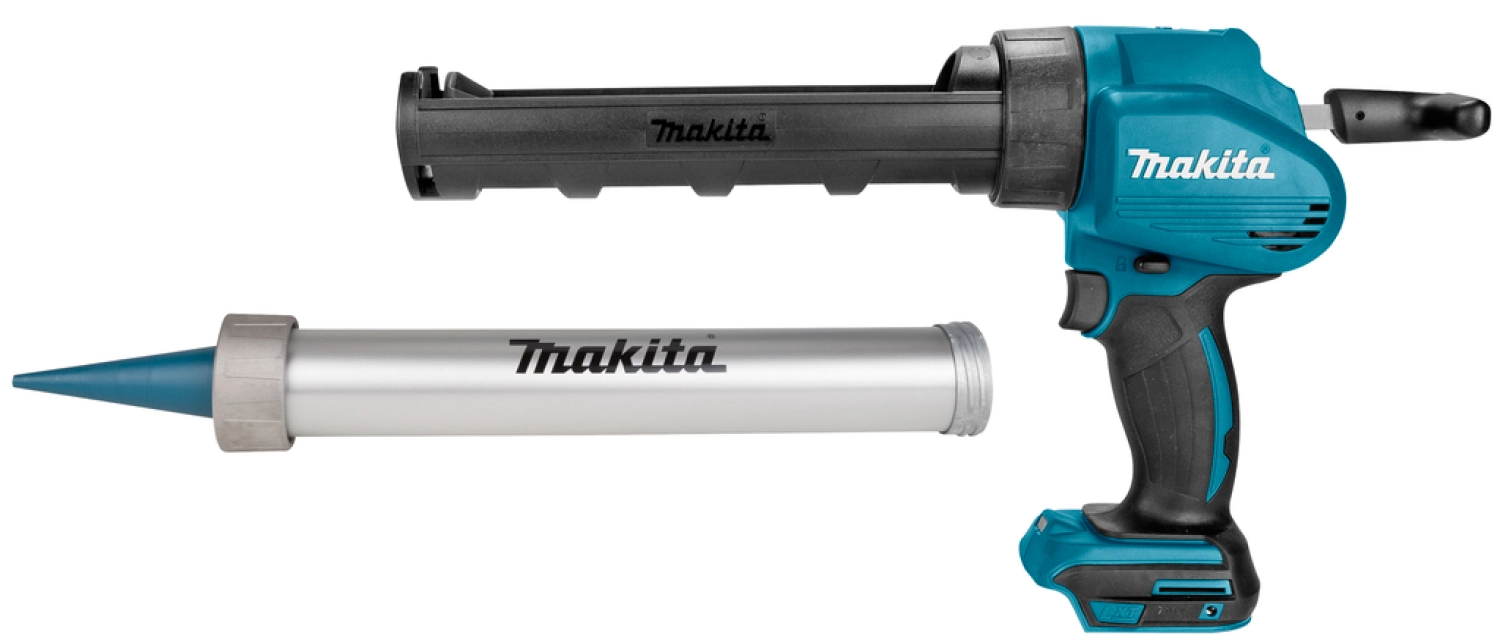 Makita DCG180ZXK Accu Kitpistool 18V met patroonhouder 300 en 600ml zonder accu"s en lader