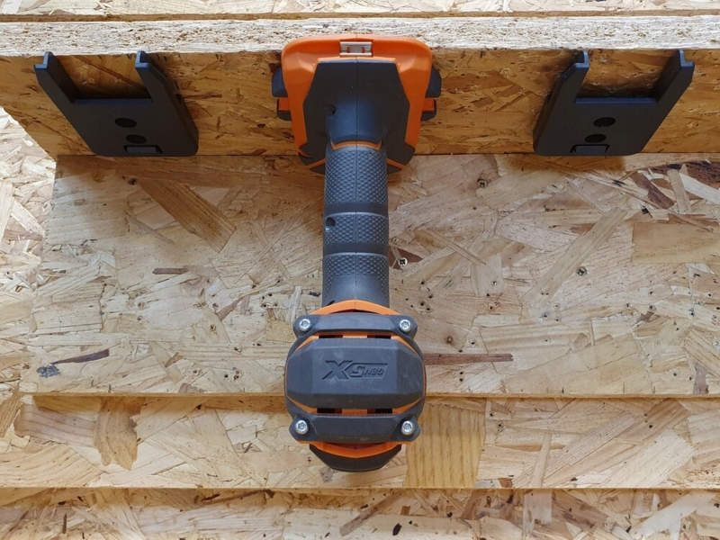 StealthMounts TM-AR18-BLK-4 Gereedschapshouders Voor AEG&Ridgid - Zwart - 4 Stuks - Detailed view of the product