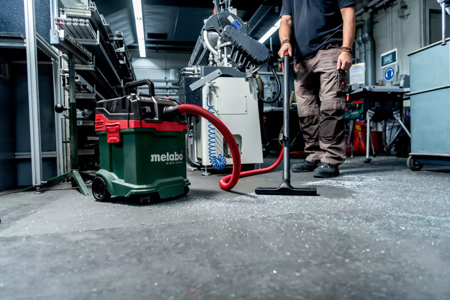 Metabo AS 36-18 L 30 PC-CC 18V Li-ion Accu Bouwstofzuiger Incl. Cordless Control - L-klasse - 30L thumbnail 3