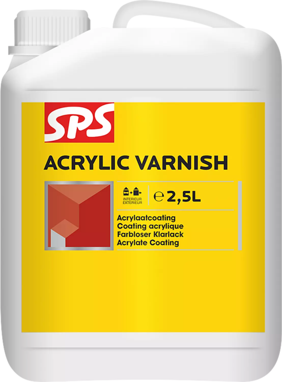 SPS Acrylic Varnisch Vernis - Kleurloos - 2,5L