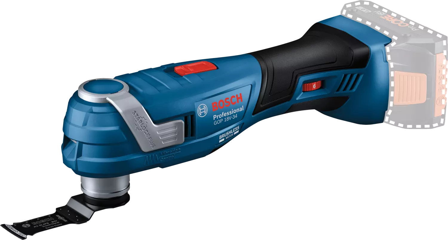Bosch GOP 18V-34 18V Accu Multitool Body In L-Boxx thumbnail 2