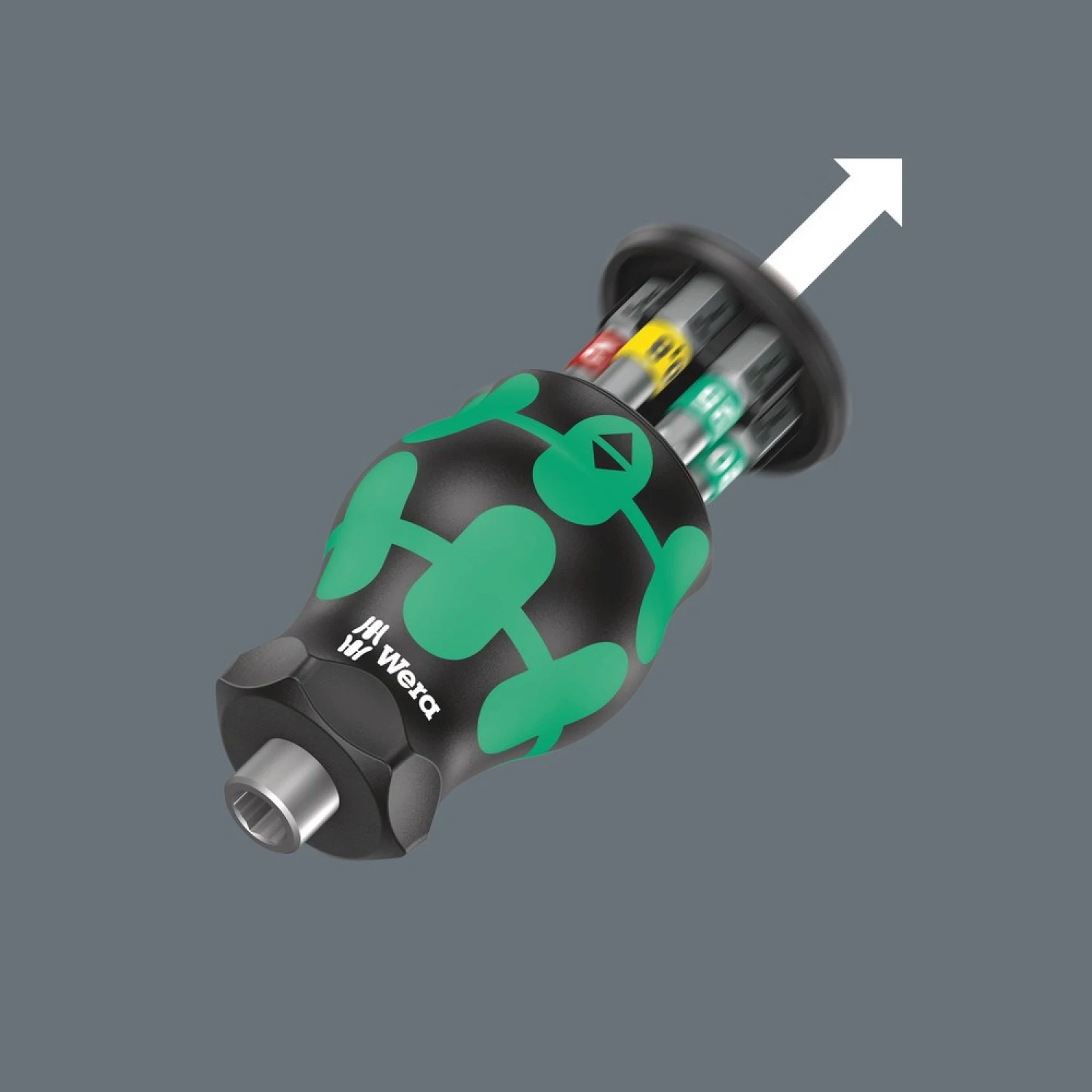 Wera 05008873001 Kraftform Kompakt Stubby Magazin 1 Bitschroevendraaier - 6 In 1 Multi-bit thumbnail 3