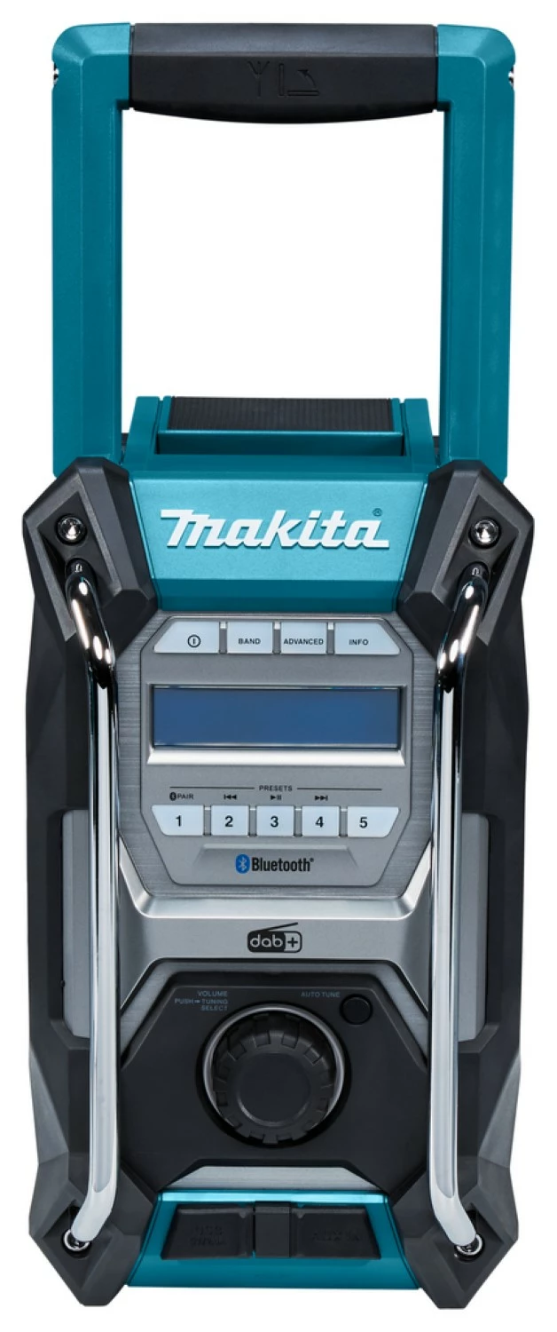 Makita MR004GZ 12V - 40V accu / netstroom bouwradio zonder accu`s en lader