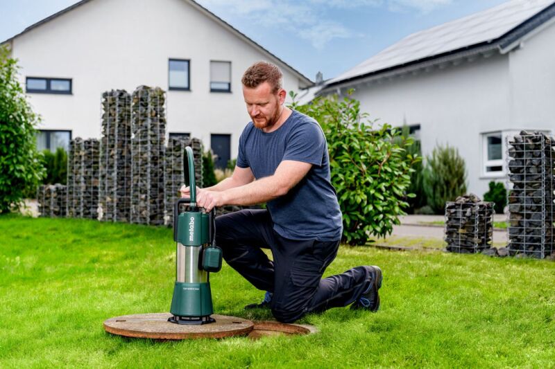 Metabo TDP 6200/4 Inox Vuilwater Dompelpomp - 1100W - 12m - 6200 L/h - Detailed view of the product