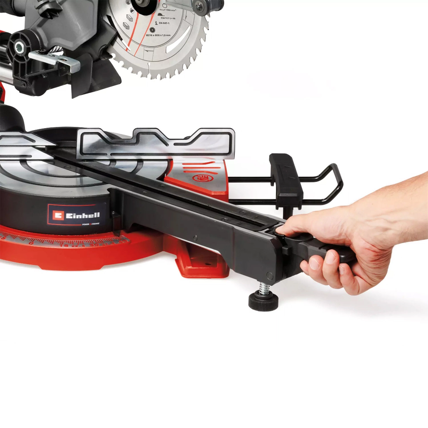 Einhell TE-SM 36/8 L Li-Solo Power X-Change Accu-kap- en verstekzaag Zonder lader, Zonder accu 216 mm 30 mm