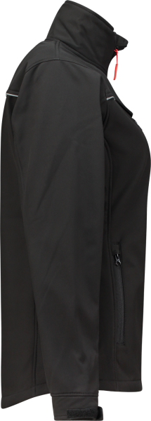 Workman 25261 Softshell Jacket Dames - Zwart - S - Detailed view of the product