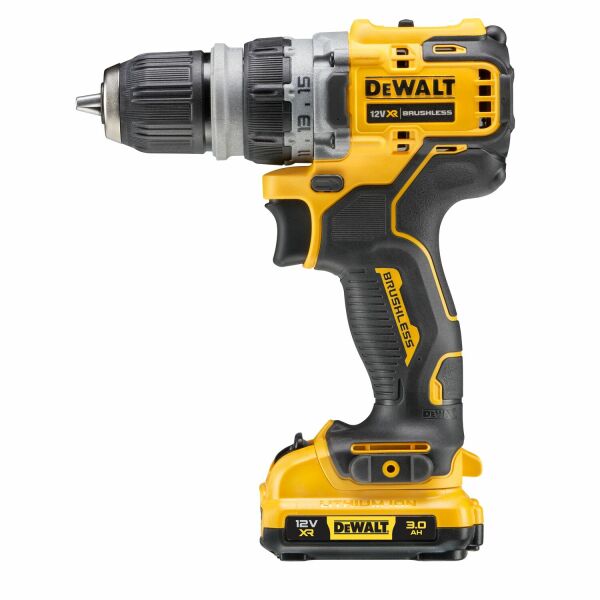 DeWALT DCD703L2T 12V Li-ion XR Accu Boor-/schroefmachine Set (2x 3.0Ah) Multi-head In TSTAK - 57Nm - Detailed view of the product