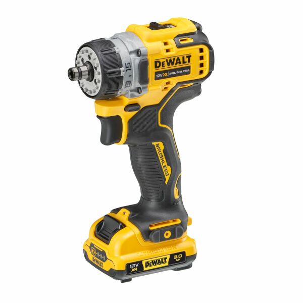DeWALT DCD703L2T 12V Li-ion XR Accu Boor-/schroefmachine Set (2x 3.0Ah) Multi-head In TSTAK - 57Nm - Detailed view of the product