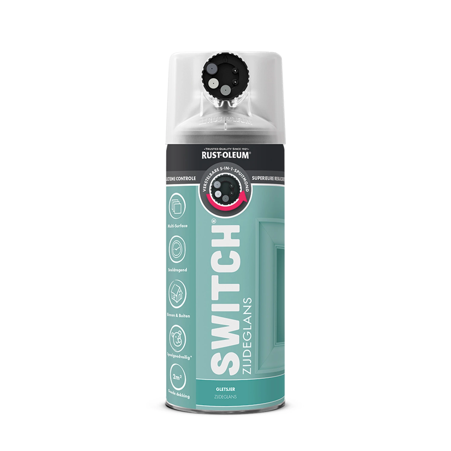 Rust-Oleum Switch Spuitlak - Zijdeglans Gletsjer - 400ml
