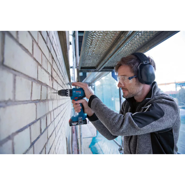 Bosch GSB 18V-45 18V Li-ion Accu Schroefklopboor Body Met GRATIS L-Case - 45 Nm - Detailed view of the product