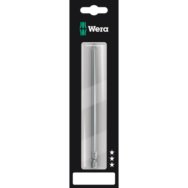 Wera 05136309001 1/4''Z SB Pozidriv Bit - 2 X 152mm