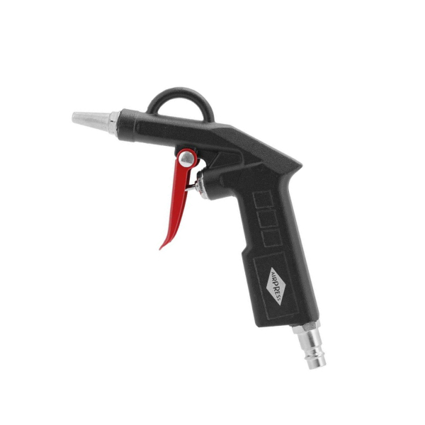 Airpress 4300001 - Blaaspistool Met Korte Tuit En Insteeknippels 6 Bar