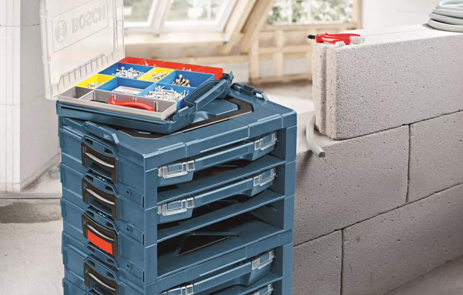 Bosch I-BOXX 72 - Systeemkoffer - 316 X 357 X 72mm thumbnail 4