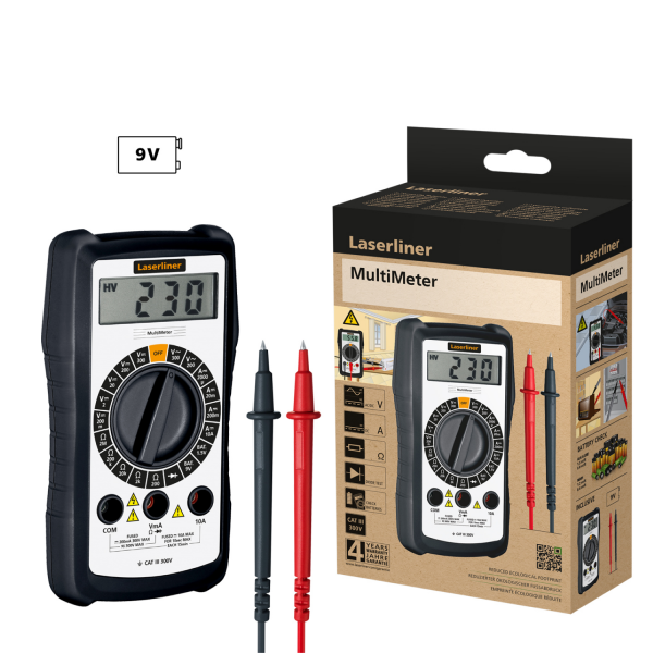 Laserliner MultiMeter Digitale Multimeter - 300V AC/DC&10A - Detailed view of the product