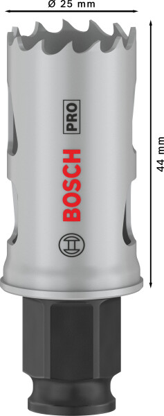 Bosch 2608594479 PRO Multi Material PC Plus Gatzaag - 25mm (24st) - Detailed view of the product
