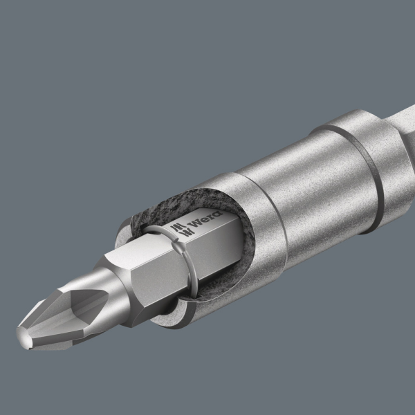 Wera 5160981001 Bithouder Met Spanring - Universeel - 1/4''X 300mm - Detailed view of the product