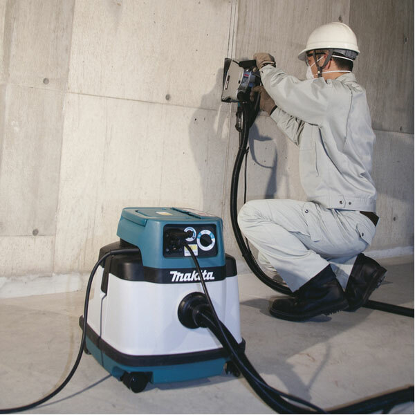 Makita VC2510LX1 Bouwstofzuiger - 1050W - L-klasse - 25L - Detailed view of the product