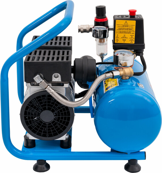 Airpress 36743 - Stille Olievrije Compressor L 6-95 8 Bar 0,6 Pk 25 L/min 6 L - Detailed view of the product
