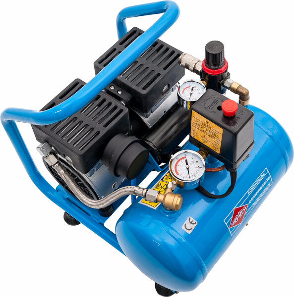 Airpress 36743 - Stille Olievrije Compressor L 6-95 8 Bar 0,6 Pk 25 L/min 6 L - Detailed view of the product