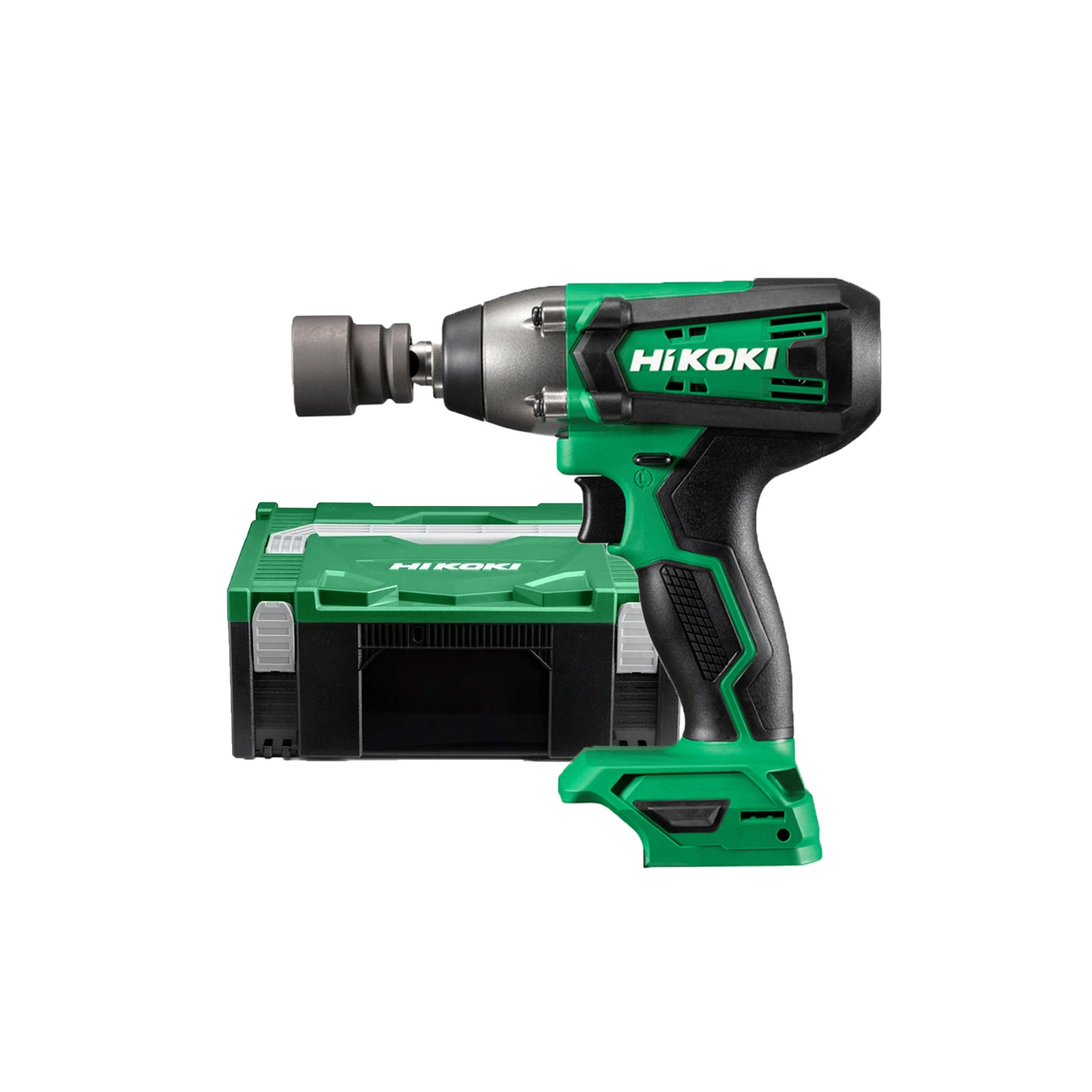 HiKOKI WR18DFW2Z 18V Li-ion Accu Slagmoeraanzetter Body In HSC II Koffer - 1/2"- 220Nm