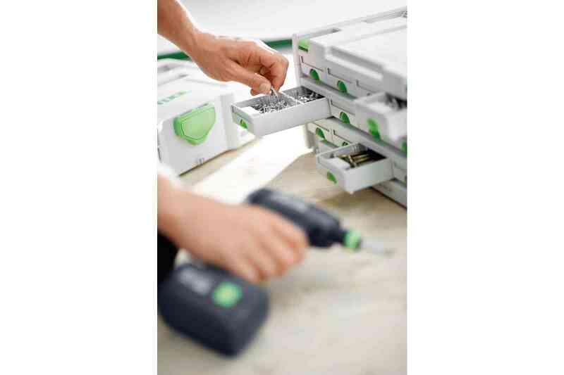 Festool 491522 SYS 3-SORT/4 Sortainer Schuifladen - 395 X 295 X 210mm - Detailed view of the product