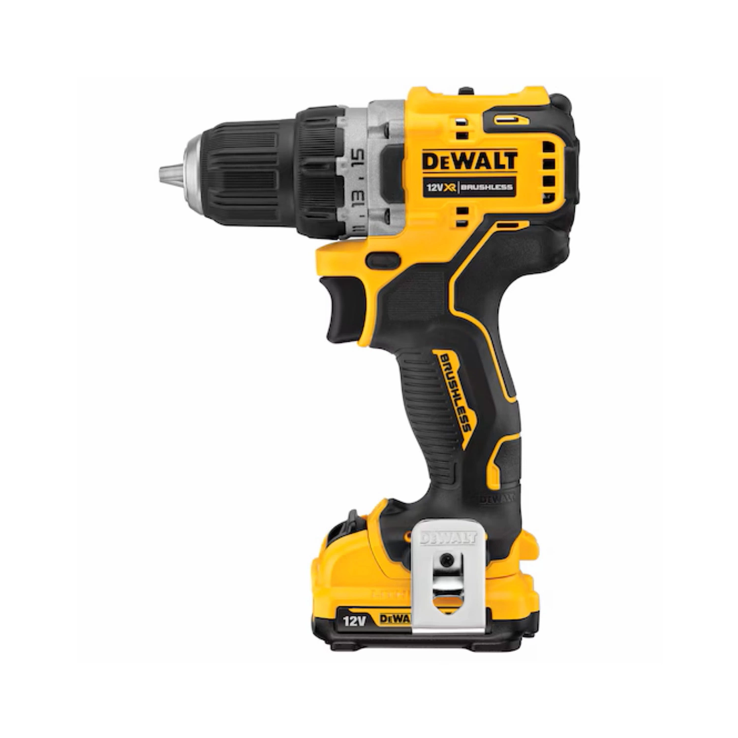 DeWALT DCK611P1D2 12V Li-ion Accu 6-delige Combiset (2x 2.0Ah Accu) In Transporttas thumbnail 2
