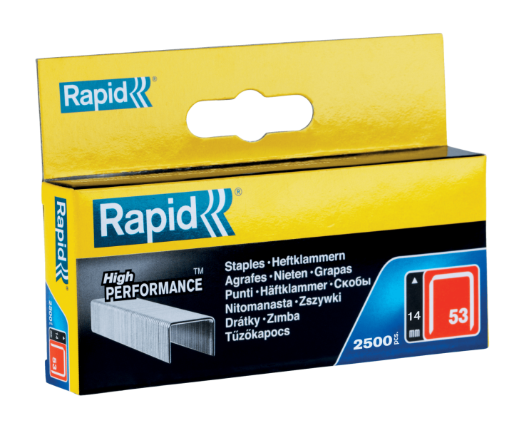 Rapid Dundraadnieten - 53/14mm - Gegalvaniseerd - 2500st - Detailed view of the product