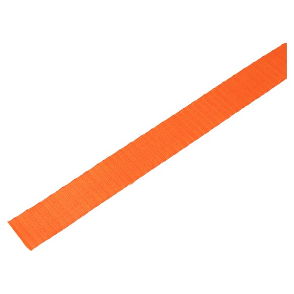Konvox LAZE1425-0153 Spanband Eindloos Met Ratelgesp CD - 3m X 25mm - 800 DaN - Oranje - Detailed view of the product