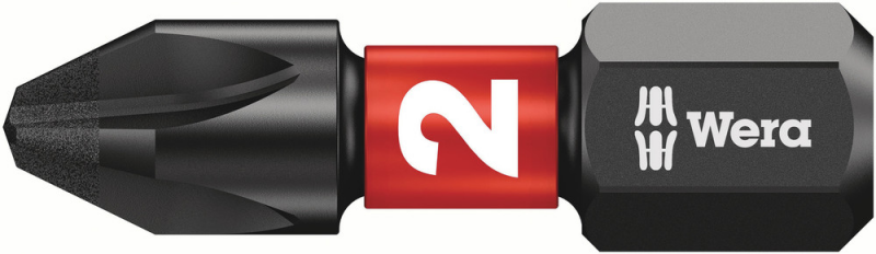 Wera 5057617001 1/4"Philips Impaktor Bit - PH3 X 25mm (10st) - Detailed view of the product