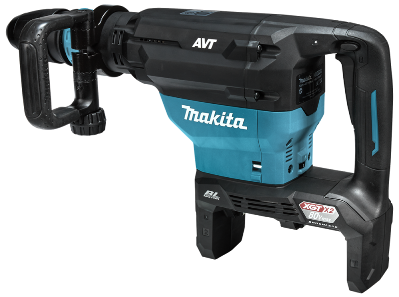 Makita HM002GZ03 XGT 2x40V Max Li-ion Accu SDS-Max Breekhamer Body In Koffer - 20,9J - Detailed view of the product
