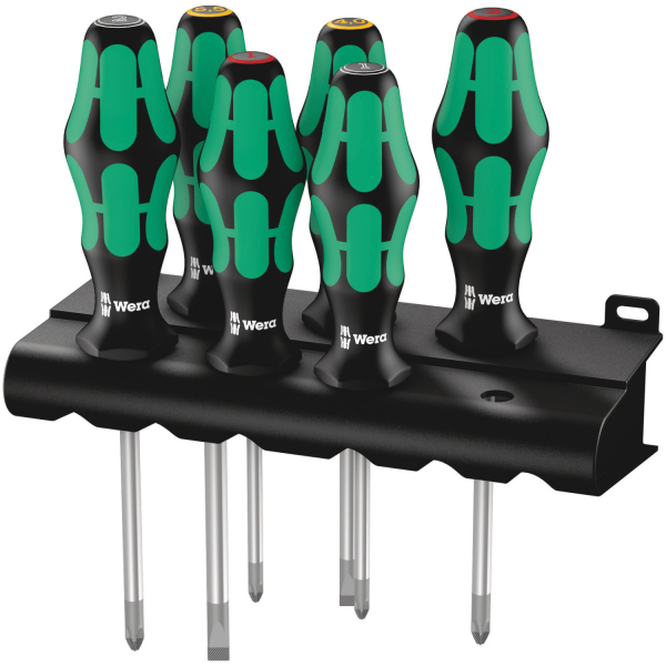 Wera 5105622001 Kraftform Plus 6-delige Schroevendraaierset