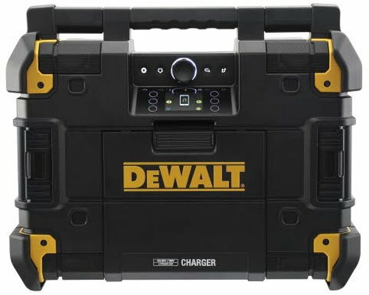 DeWALT DWST1-81078 54V Li-ion XR Accu TSTAK Radio Met Oplaadfunctie - Werkt Op Netstroom&Accu - Detailed view of the product