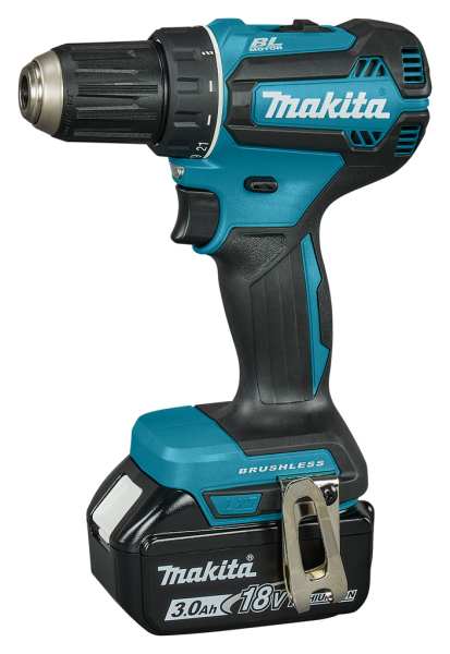 Makita DDF485SFE 18V Li-Ion Accu Boor-/schroefmachine Set (2x 3.0Ah) In Koffer - Koolborstelloos - Detailed view of the product