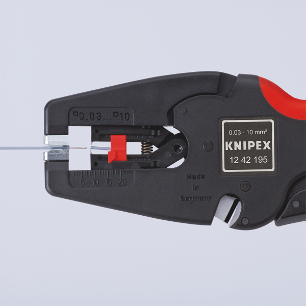 Knipex 1242195sb MultiStrip Universele Afstriptang - 195mm - Detailed view of the product