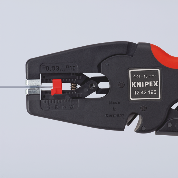 Knipex 1242195sb MultiStrip Universele Afstriptang - 195mm - Detailed view of the product