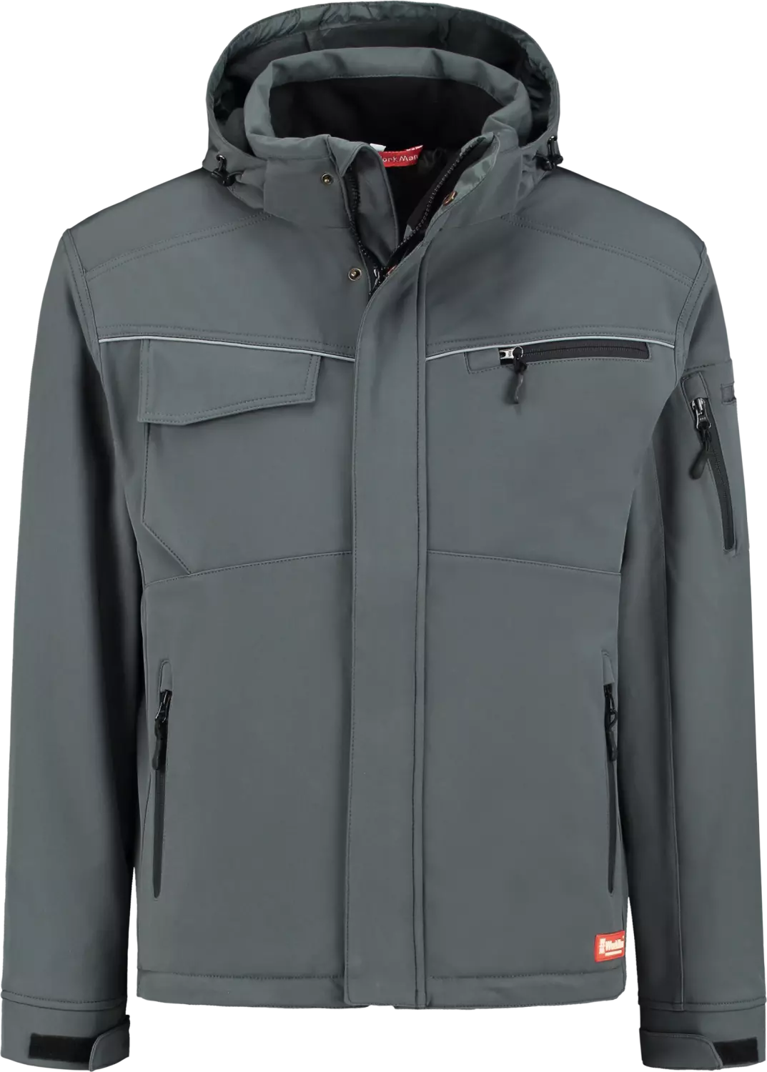 Workman 2537 Softshell Jacket Winter - Graphite - XL