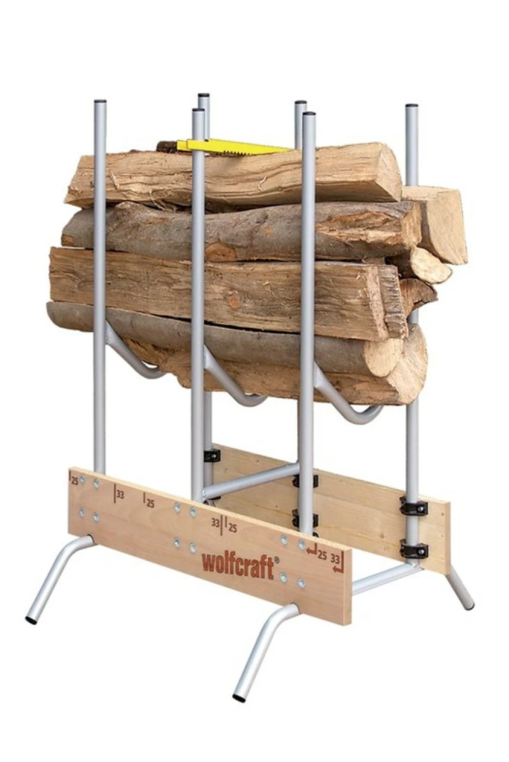 Wolfcraft 5121000 Zaagbok Voor Houtblokken - Draagcapaciteit 150 Kg