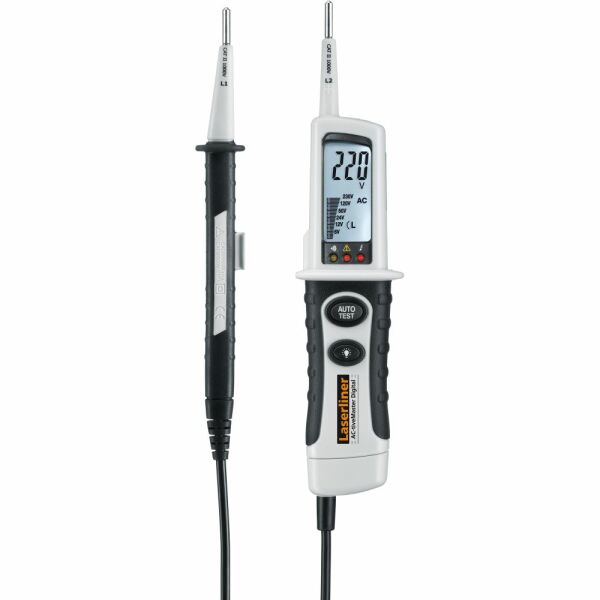 Laserliner AC-tiveMaster Digital Spanningstester Met LCD Scherm - AC/DC 6-690V - Detailed view of the product