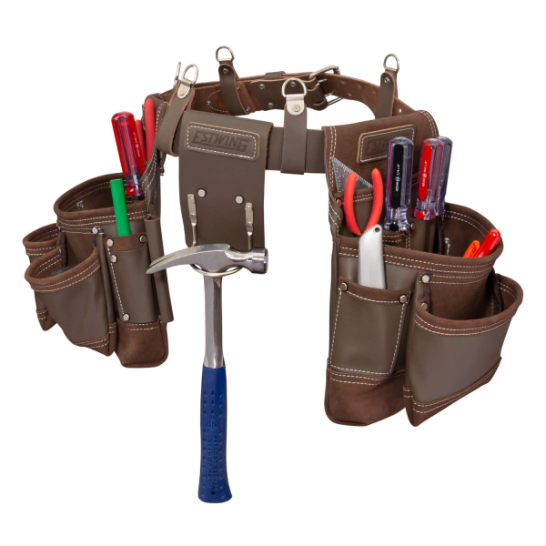 Estwing 14-delige Leren Gereedschapsgordel - Detailed view of the product