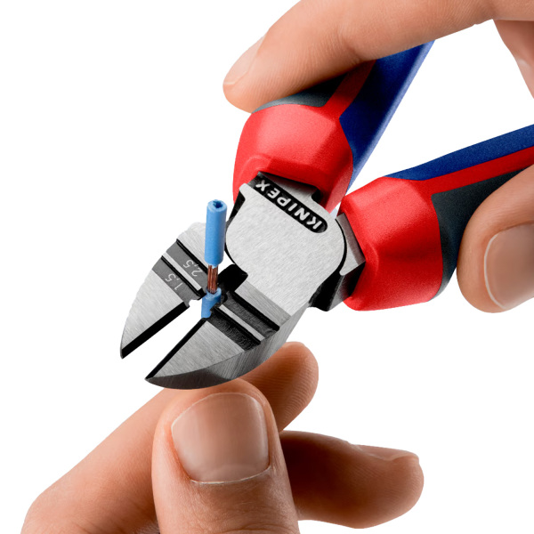 Knipex 1422160 Afstrip-zijsnijtang - 160mm - Detailed view of the product