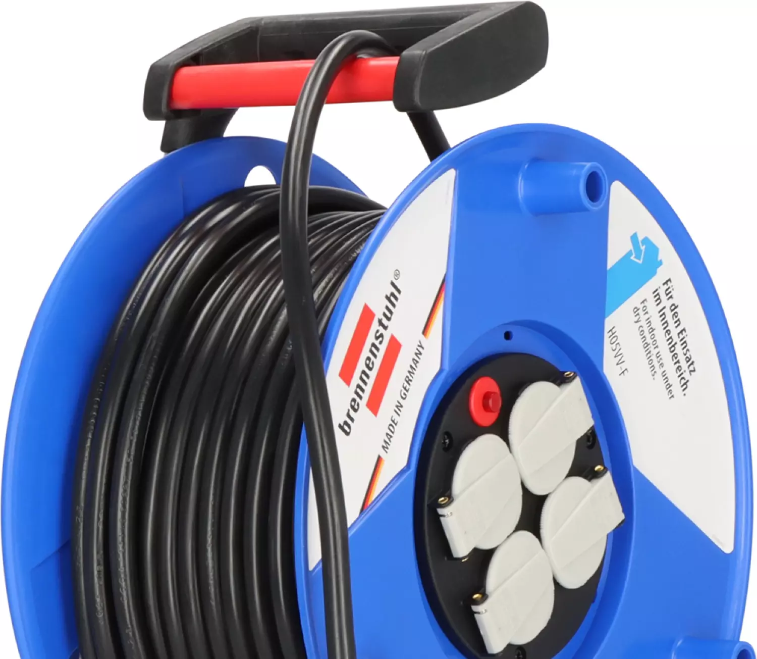 Brennenstuhl 1208300 Garant Kabelhaspel - H05VV-F 3G2,5 - 40m thumbnail 4