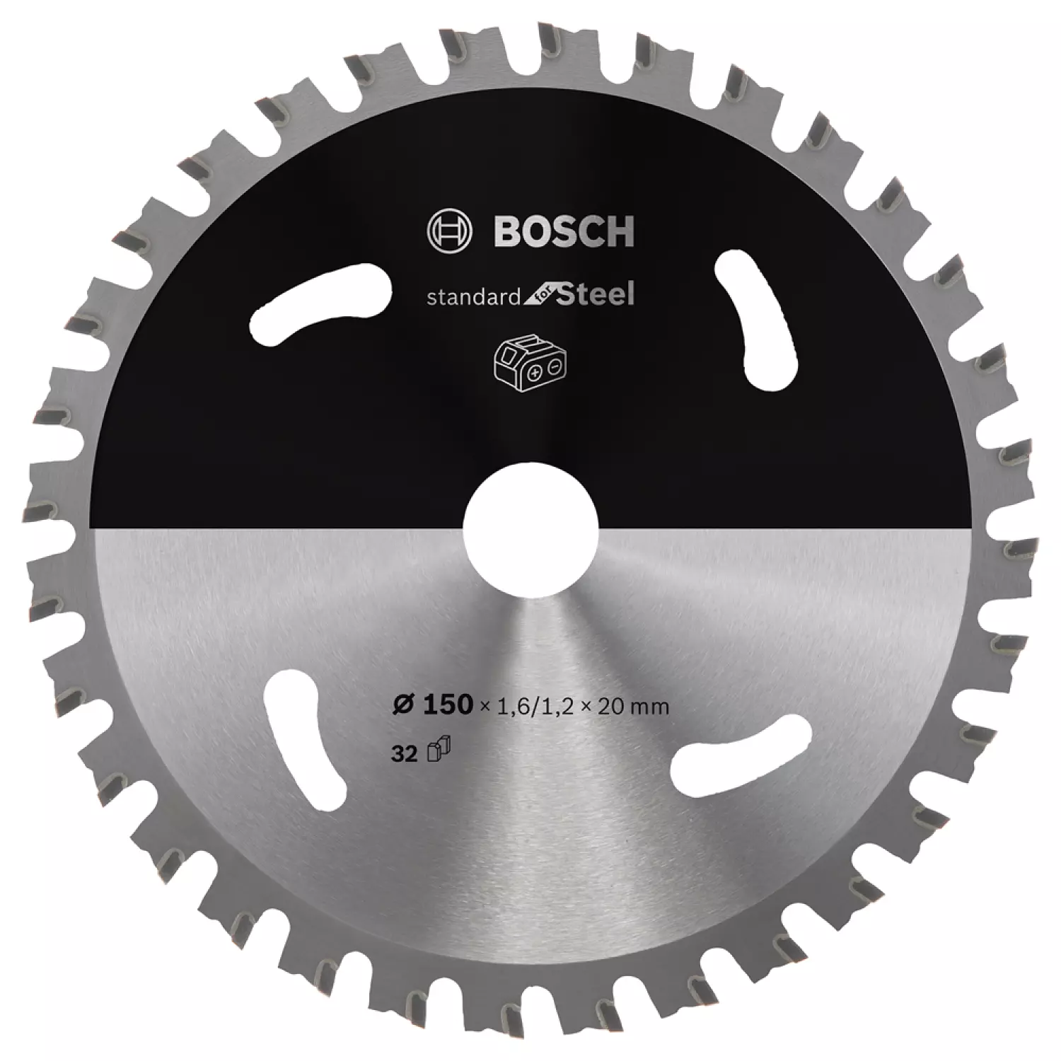 Bosch 2608837748 Cirkelzaagblad - 150 X 20 X 32T - Staal