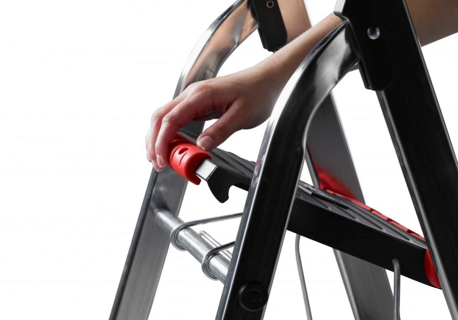 Altrex Double Decker Huishoudtrap - Aluminium - 3 Treden - Max. Werkhoogte 2,6m thumbnail 3