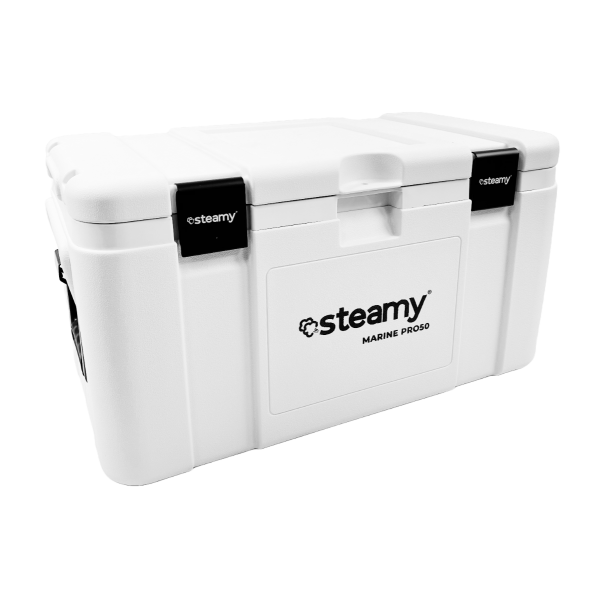 Steamy SCMPRO50 Marine Pro 50 Koelbox - 50L - Wit - Detailed view of the product