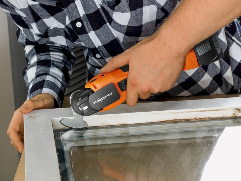 Fein AMM700 Multimaster Max 18V Li-ion Accu Multitool Body In L-Boxx - Detailed view of the product