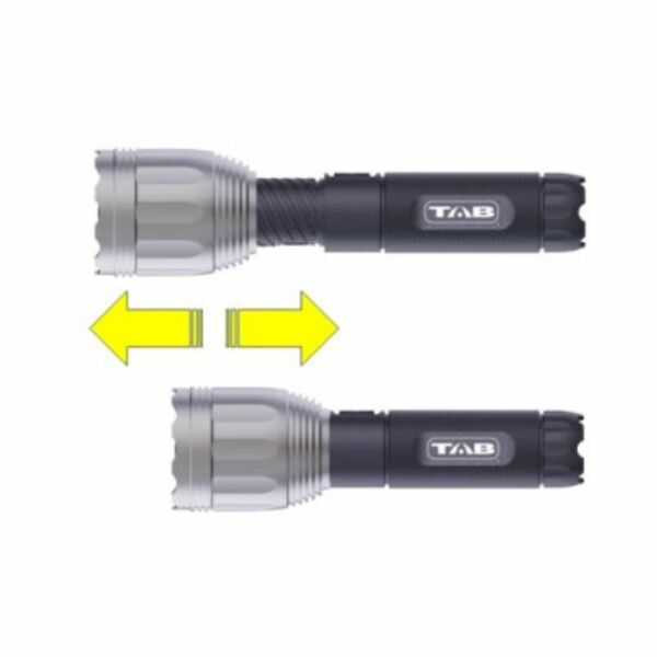 TAB Professional Lighting TAB2424 Li-ion Accu LED Zaklamp - 18W - 50-1100Lm - IP65 - Detailed view of the product