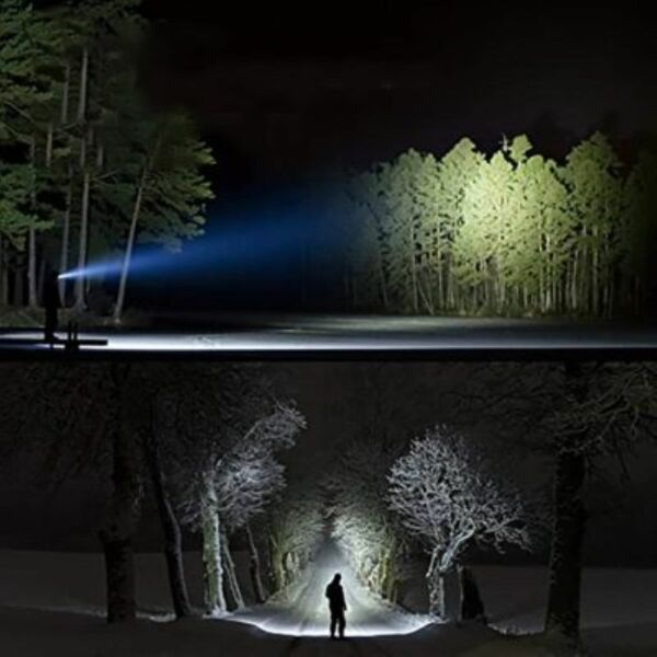 TAB Professional Lighting TAB2424 Li-ion Accu LED Zaklamp - 18W - 50-1100Lm - IP65 - Detailed view of the product