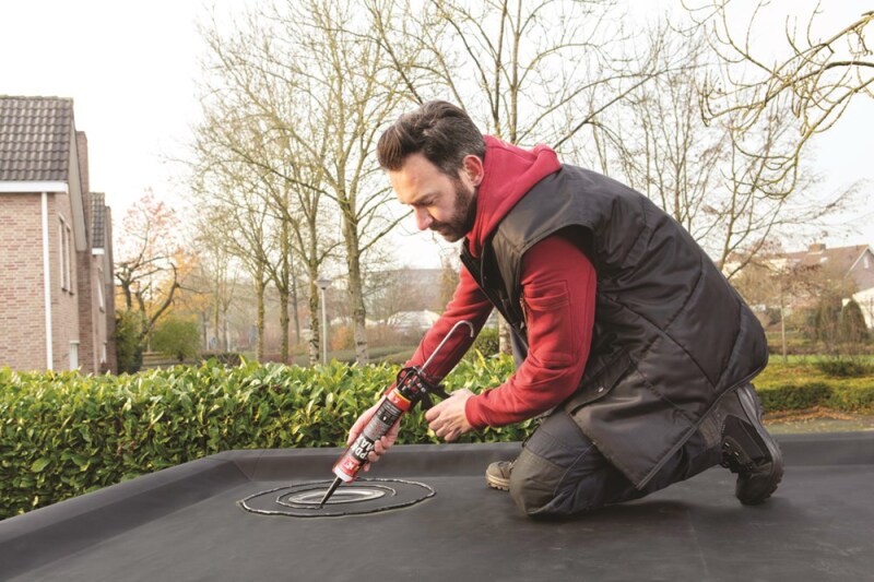 Griffon EPDM Max Lijmkit - Zwart - 465 G - Detailed view of the product
